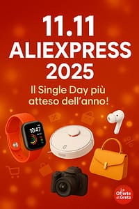 Offerte 5 aliexpress single day 11.11