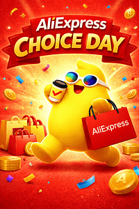 News 7 AliExpress Choice Day offerte e coupon sui prodotti Choice con spedizione veloce