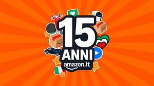 amazon evento 15 nni in italia offerte