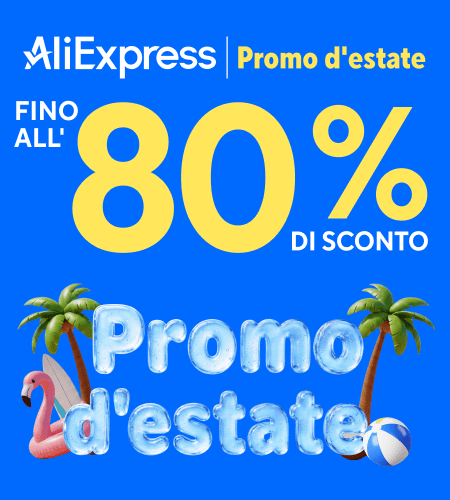 AliExpress Promo d'Estate 2026 sconti ufficiali giugno fino 80 per cento