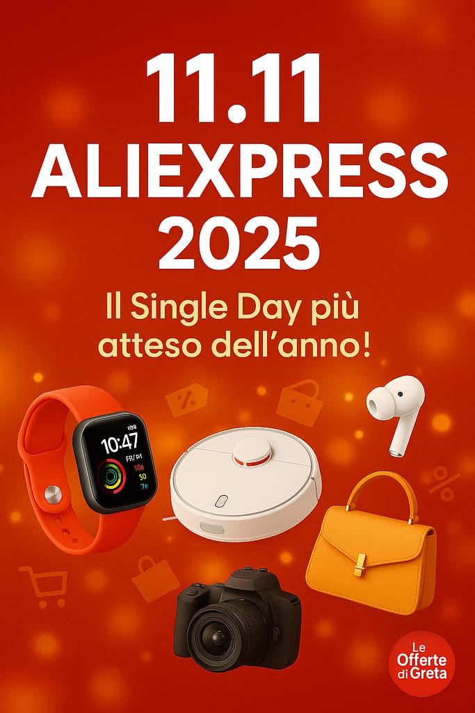 AliExpress single day : 11.11 2025 offerte, coupon
