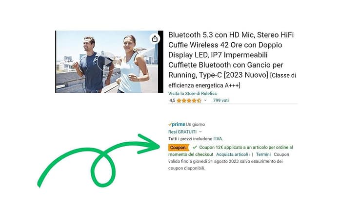 codici sconto amazon , coppia che corre