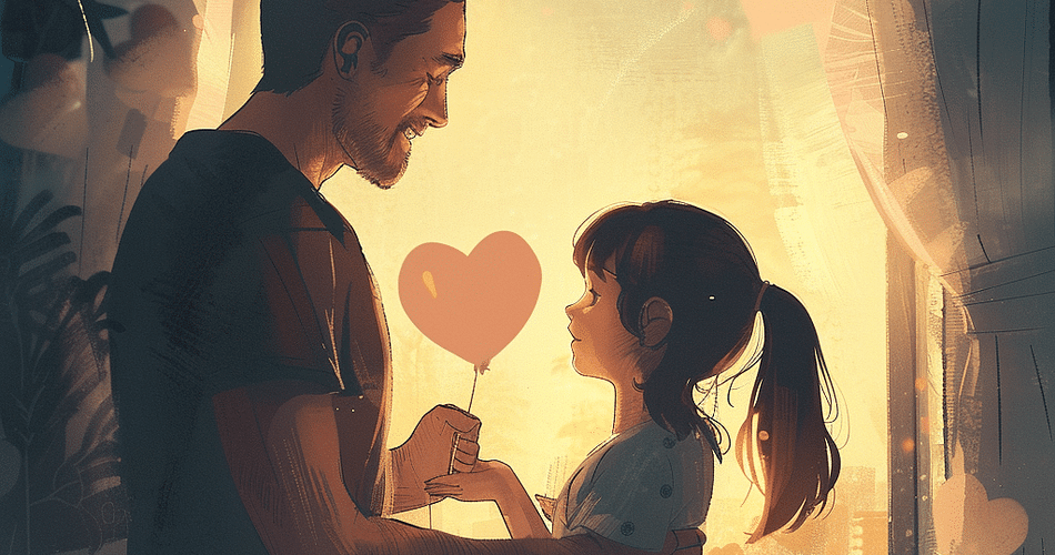 festa del papà padre e figlia